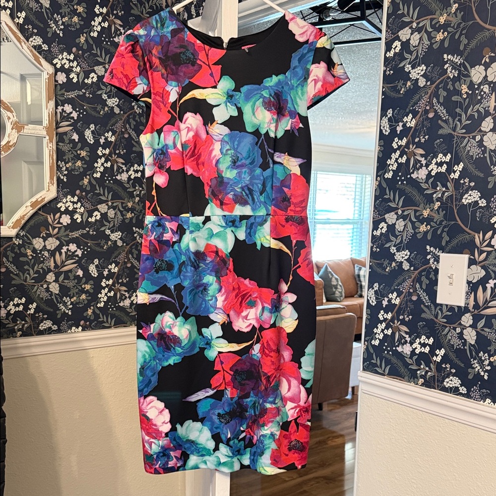 Betsey Johnson Floral Dress Size 10 NWOT